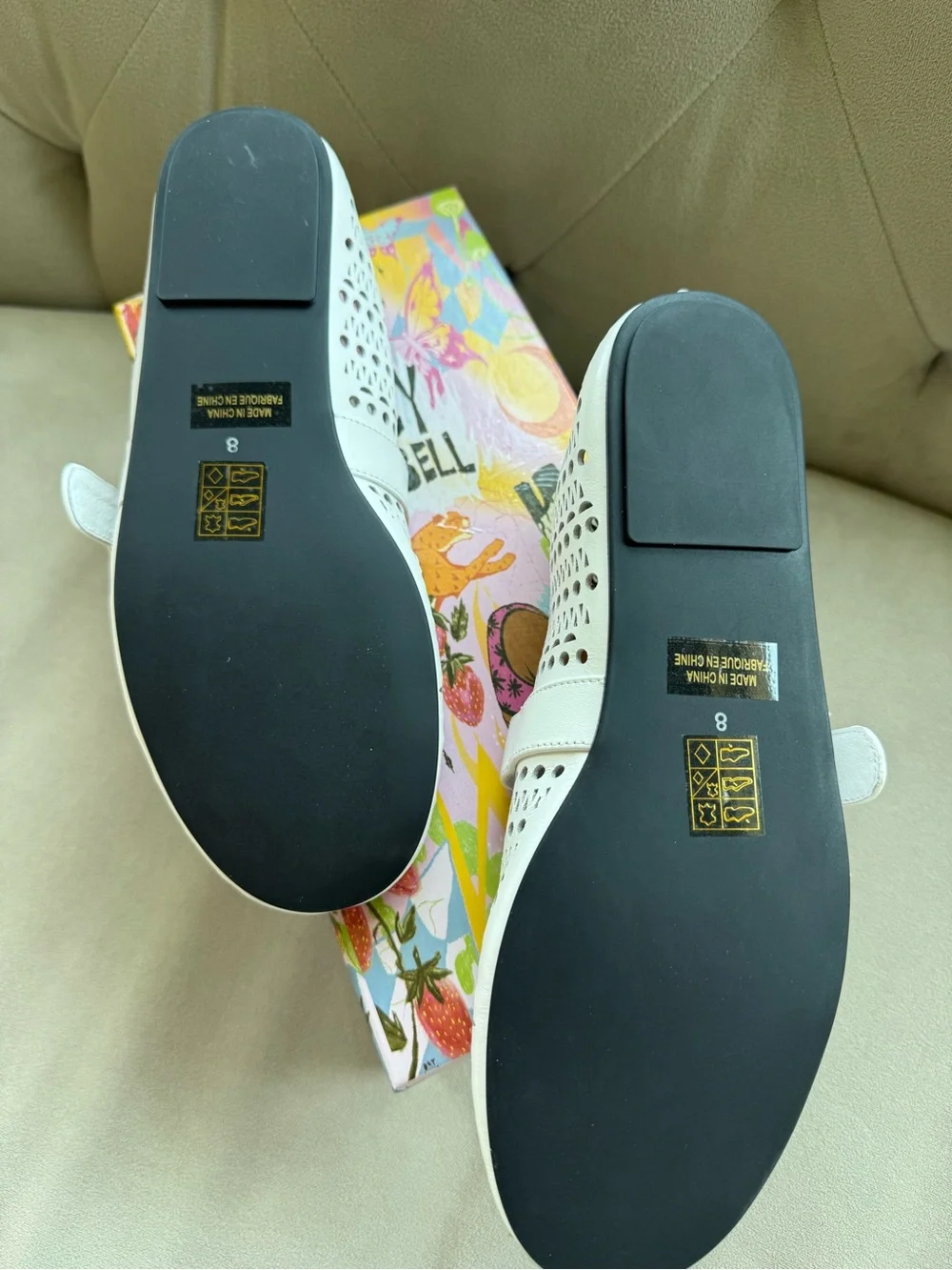 Brand New Jeffrey Campbell Shelly Mary Jane Flats US8/39